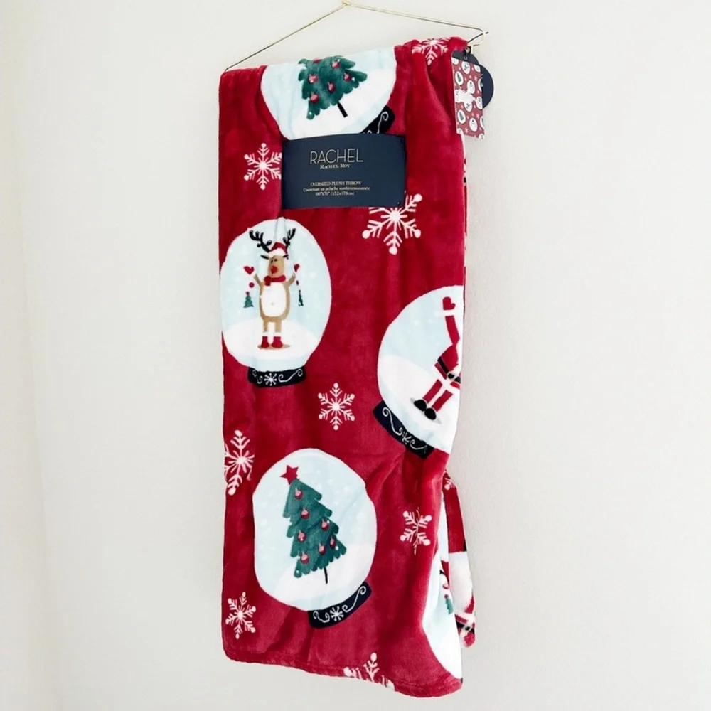 Rachel Rachel Roy Christmas Plush Throw